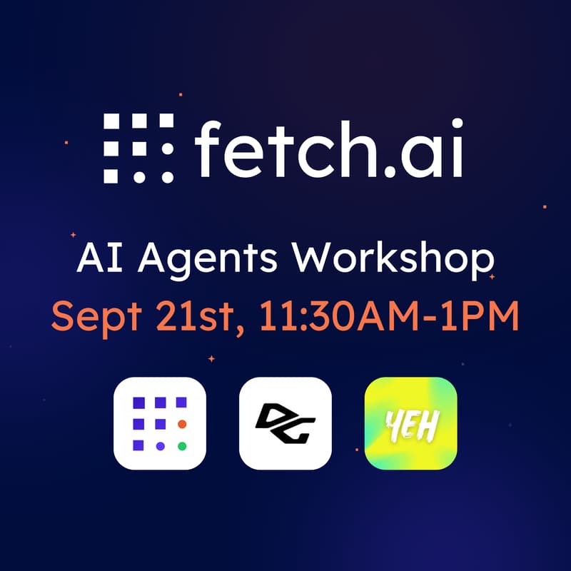 Cover Image for AI Agents Workshop with Fetch.ai
