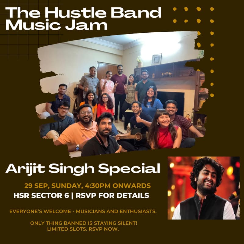 Cover Image for The Hustle Band Music Jam - Arijit Singh Special