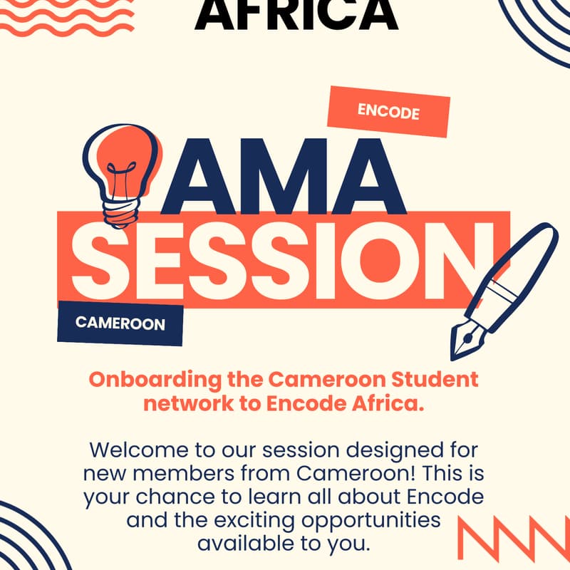 Cover Image for Welcome Encode Cameroon!!