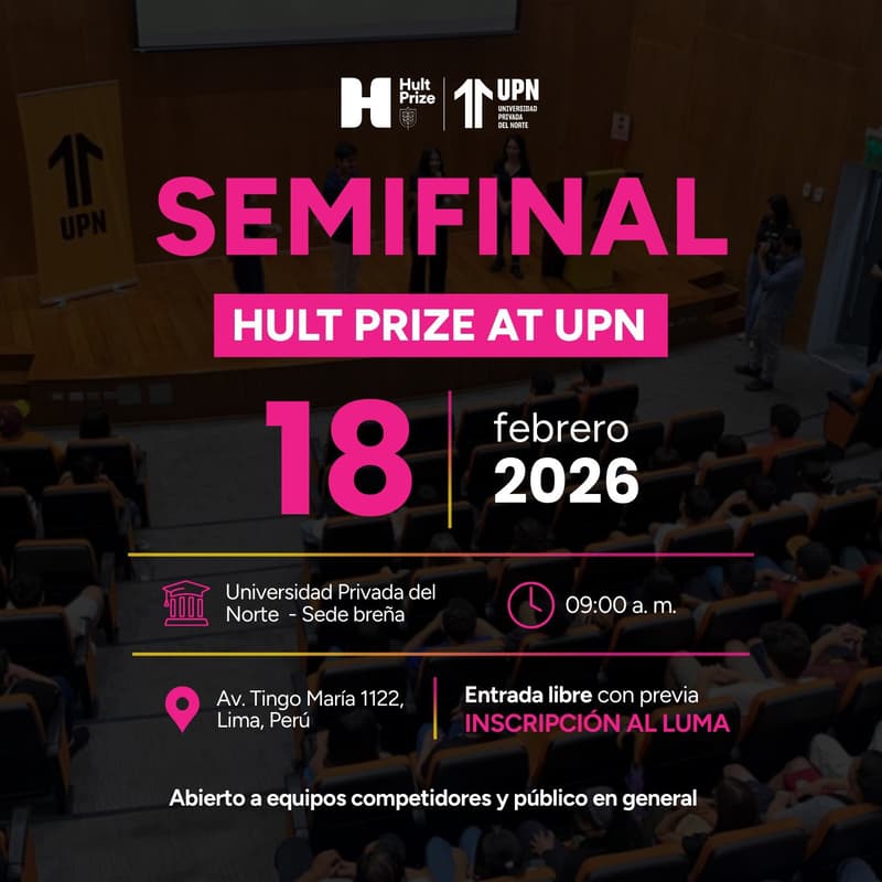 Cover Image for Semifinal Hult Prize