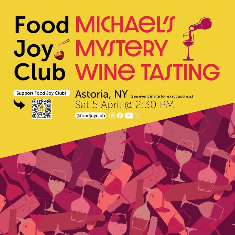 Cover Image for Michael's Mystery Wine Tasting