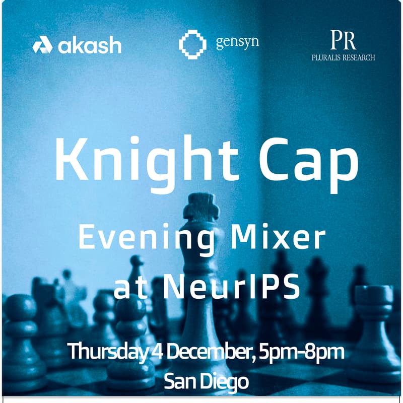 Cover Image for Knight Cap: Evening Mixer at NeurIPS