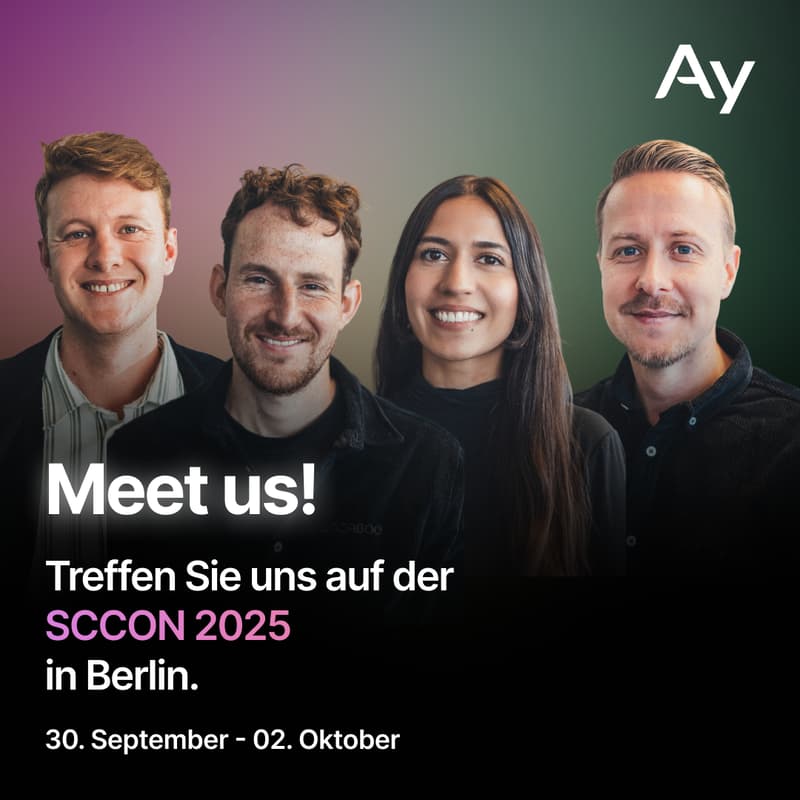 Cover Image for Persönliches Gespräch auf der SCCON 2025 vereinbaren