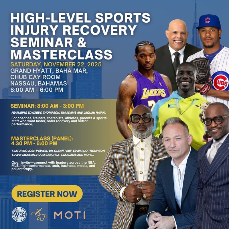 Cover Image for High Level Sports Injury Recovery Seminar & Masterclass