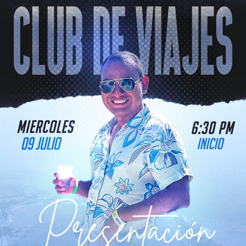 Cover Image for 🌏CHARLA INFORMATIVA CLUB DE VIAJES✈️🛳️