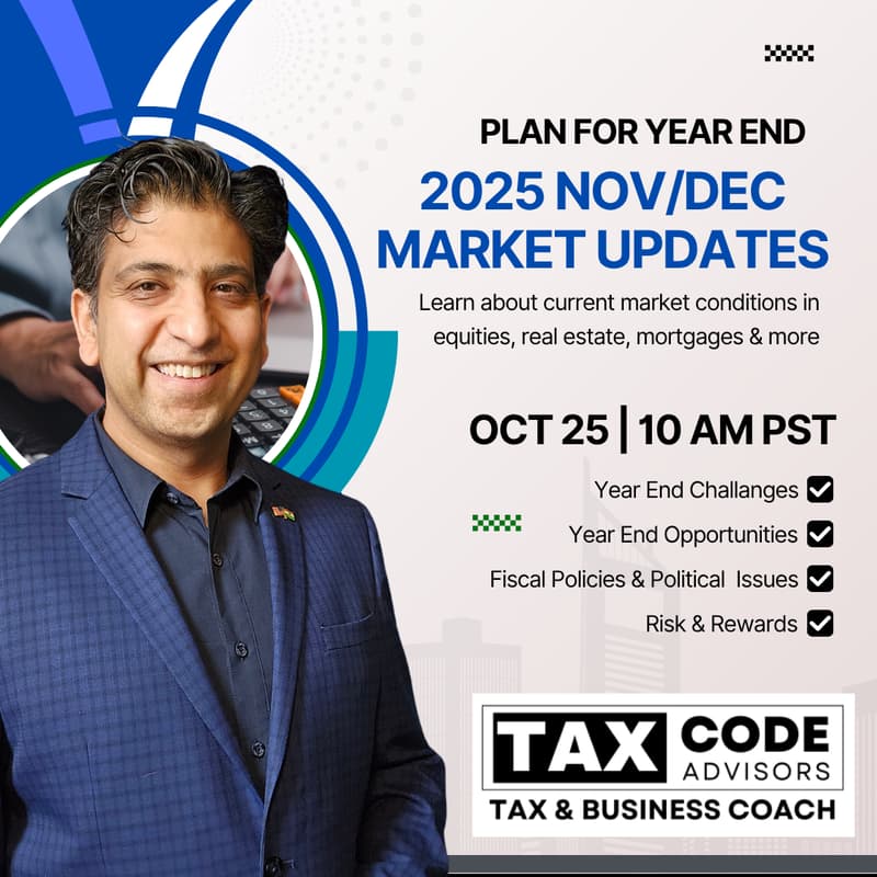 Cover Image for 2025 Financial Market Updates with Deepak Sharma, EA