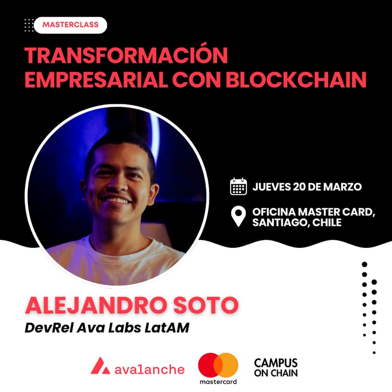 Cover Image for Masterclass: Transformación Empresarial con Blockchain