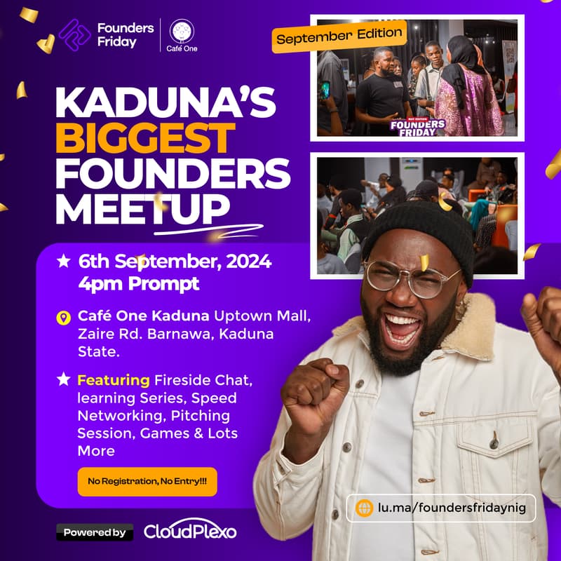 Cover Image for Founders' Friday Kaduna