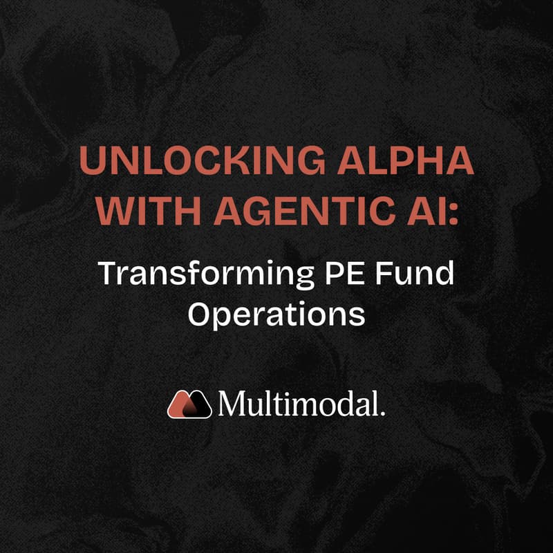 Cover Image for Unlocking Alpha with Agentic AI: Transforming PE Fund Operations