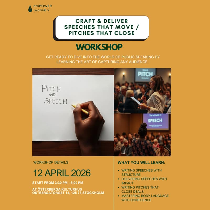 Cover Image for Craft & Deliver Speeches That Move , pitches That Close