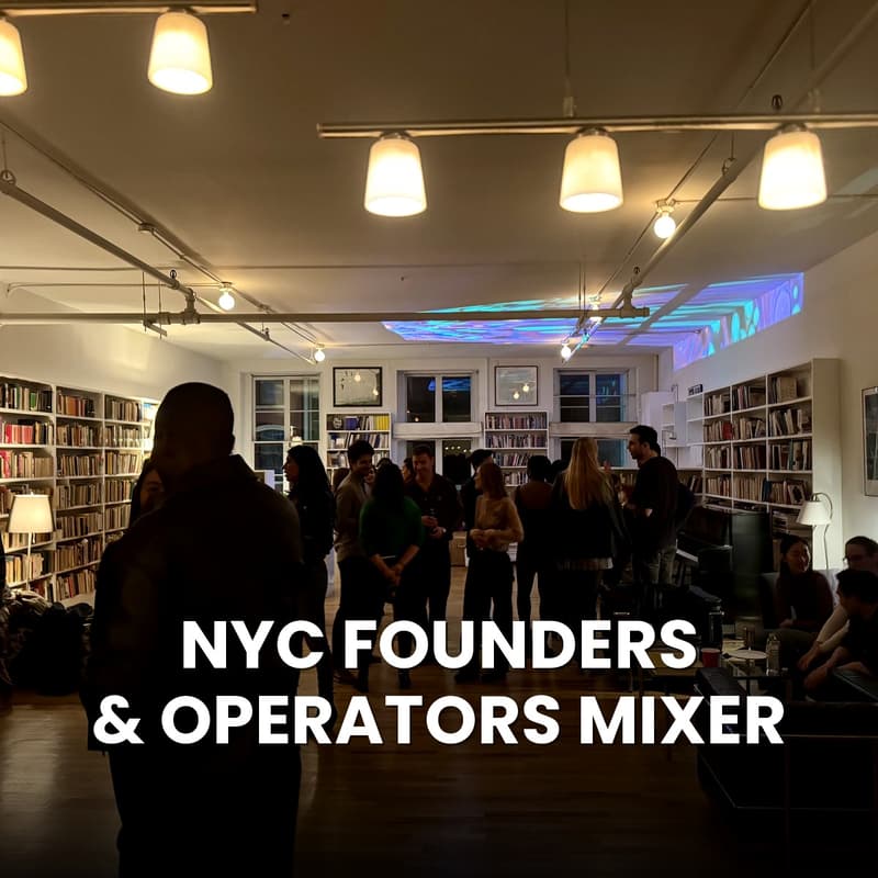 Cover Image for NYC Founders & Operators Mixer @ SoHo