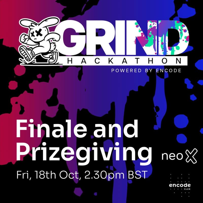 Cover Image for Neo X Grind Hackathon: Finale and Prizegiving
