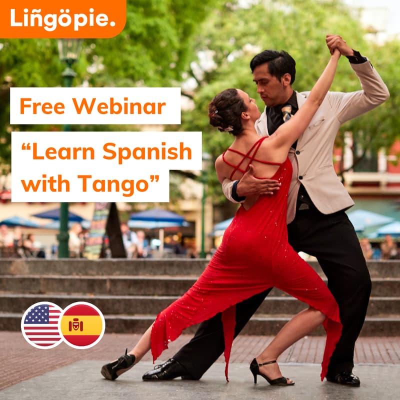 Cover Image for Free Webinar "Learn Spanish with Tango"