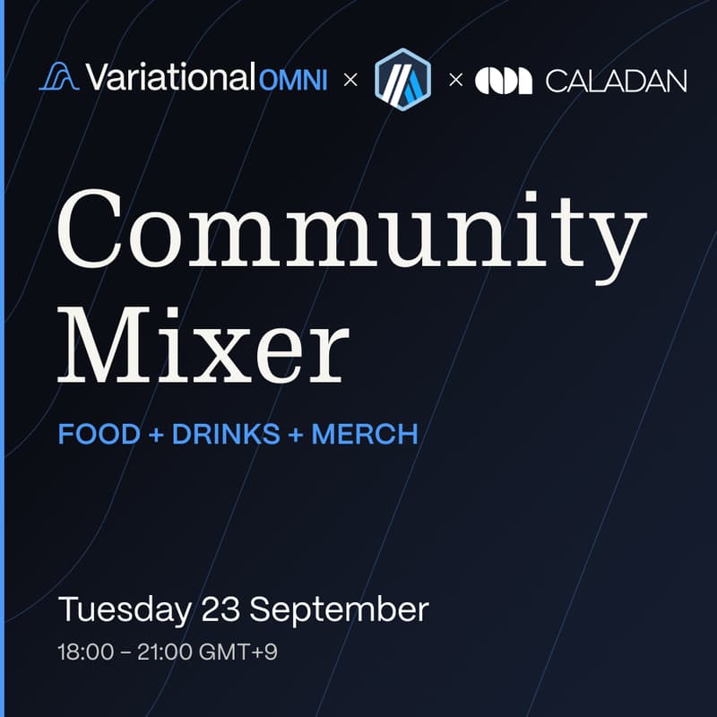 Cover Image for Variational x Arbitrum x Caladan KBW Community Mixer
