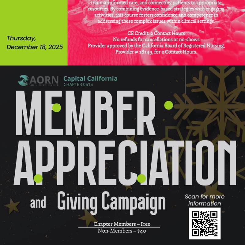 Cover Image for AORN Holiday Member Appreciation & Giving Campaign π