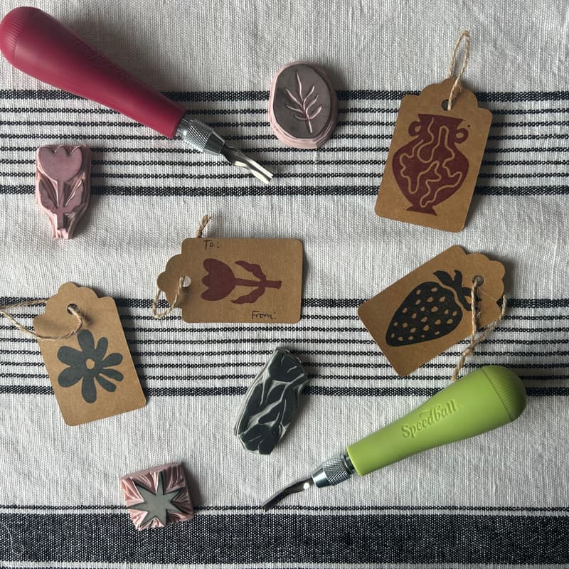 Cover Image for Printmaking on Gift Tags