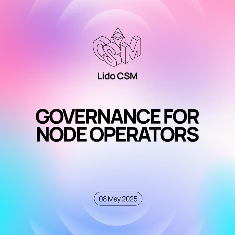 Cover Image for Governance for Node Operators