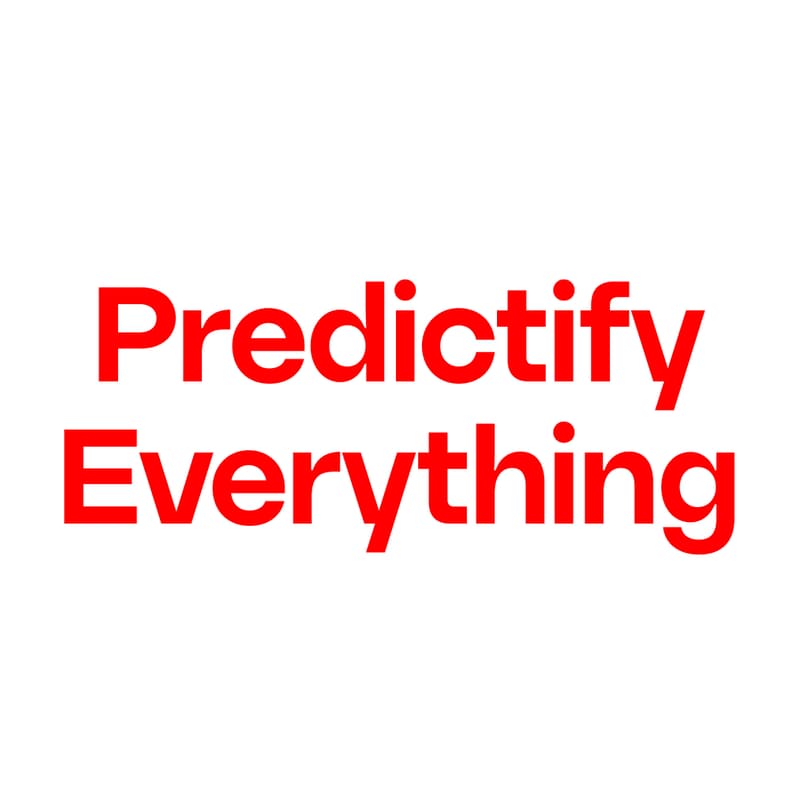 Cover Image for Predictify Everything