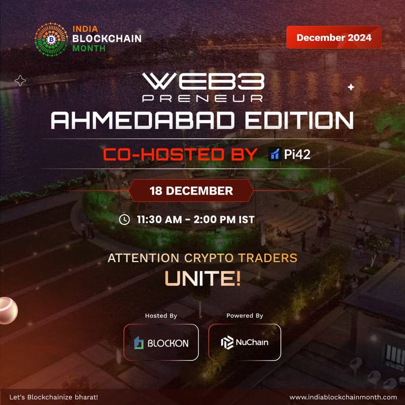 Cover Image for INBM Ahmedabad: Web3Preneur x Pi42