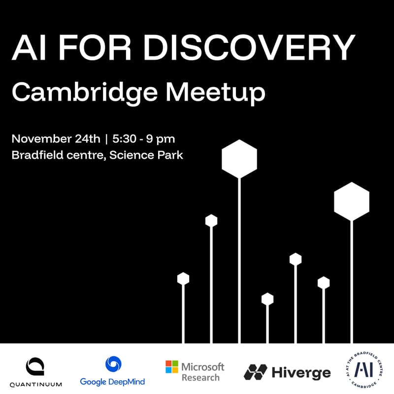 Cover Image for AI for Discovery Meetup