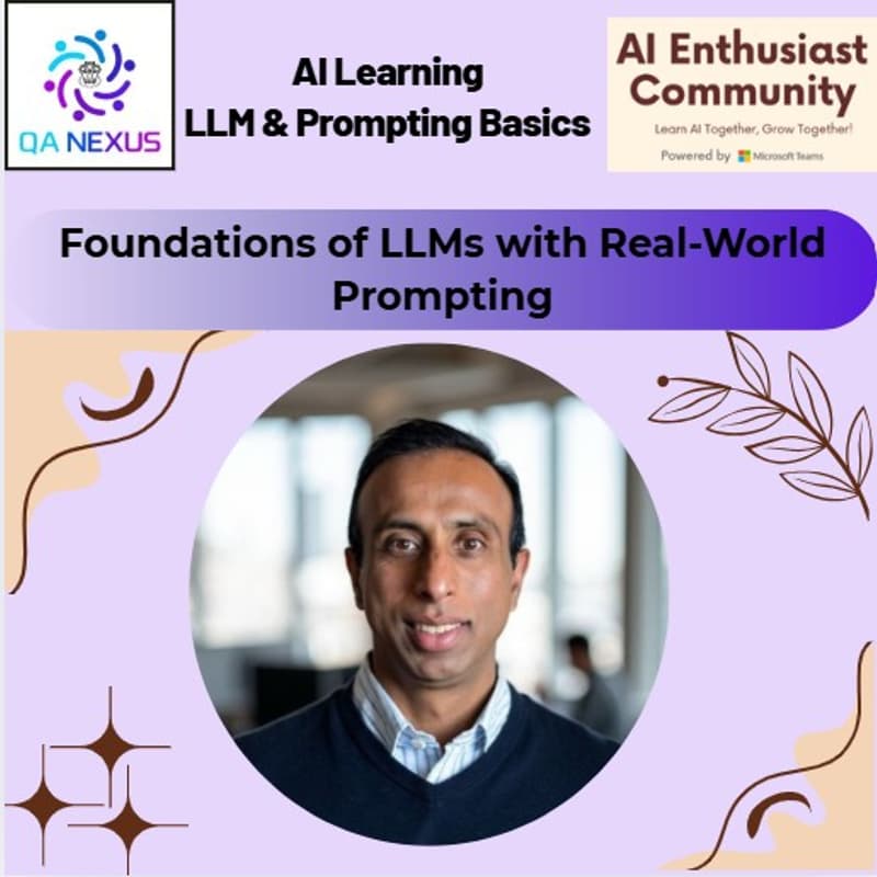 Cover Image for Foundations of LLMs with Real-World Prompting