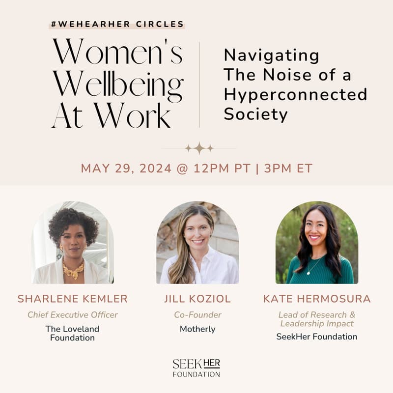 Cover Image for #WeHearHer Circles | Navigating the Noise of a Hyperconnected Society
