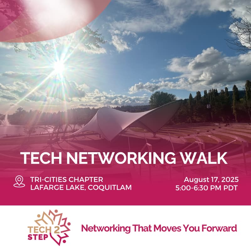 Cover Image for Tech2Step – TriCities Mentor Walk: Lafarge Lake