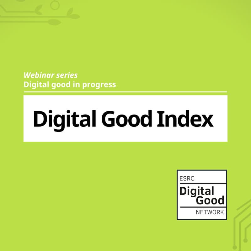 Cover Image for Digital Good Index