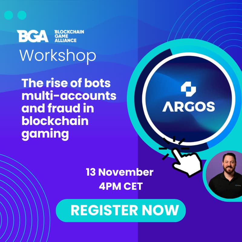 Cover Image for BGA Workshop : The rise of bots multi-accounts and fraud in blockchain gaming