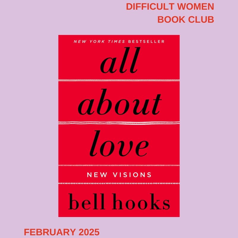 Cover Image for “All about love” by Bell Hooks