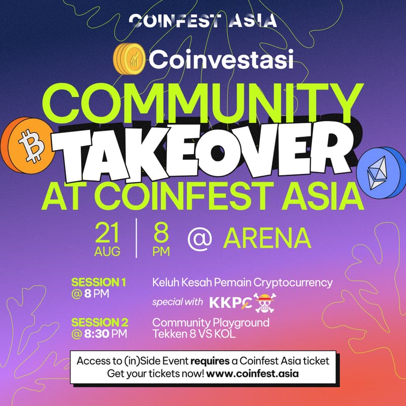 Cover Image for CTO - COMMUNITY TAKE OVER - (IN)Side Event at Coinfest Asia 2025