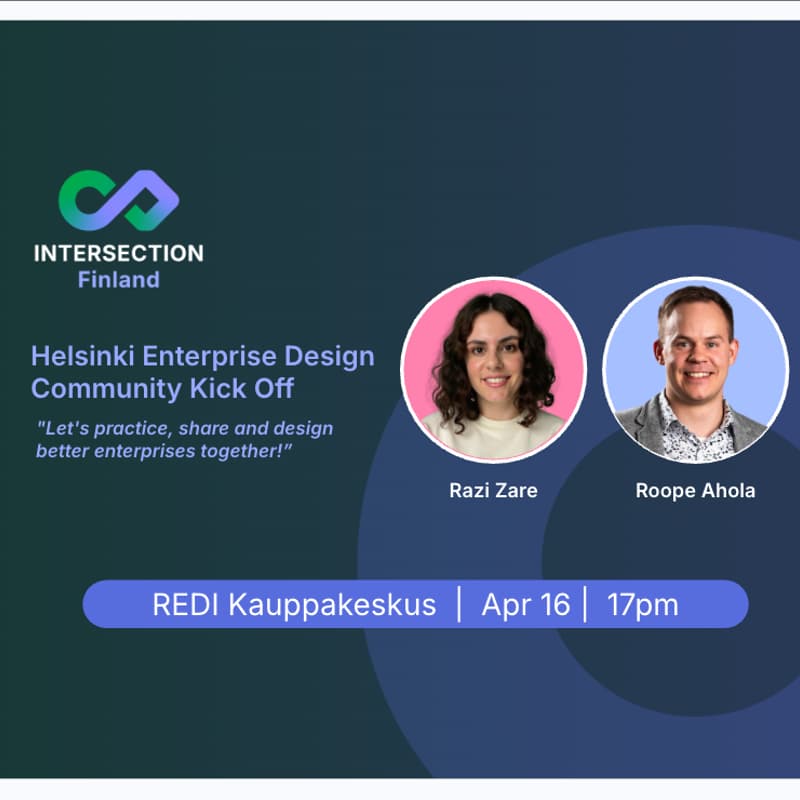 Cover Image for Helsinki Enterprise Design Community Kick Off