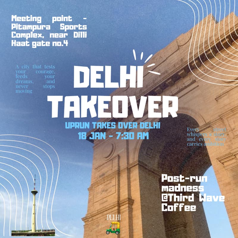 Cover Image for UPRUN TAKES OVER DELHI