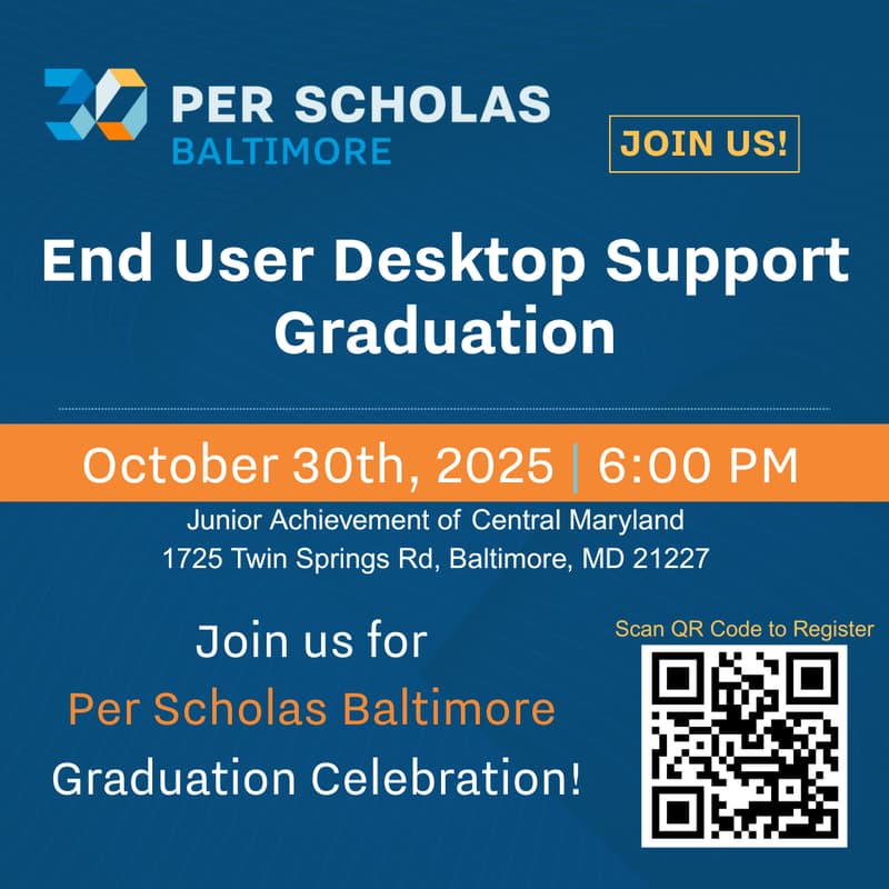Cover Image for Per Scholas Baltimore Graduation Celebration