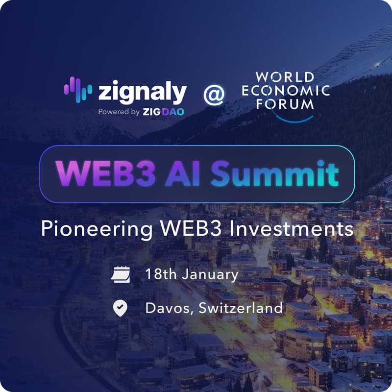 Cover Image for Zignaly @ World Economic Forum - WEB3 AI Summit