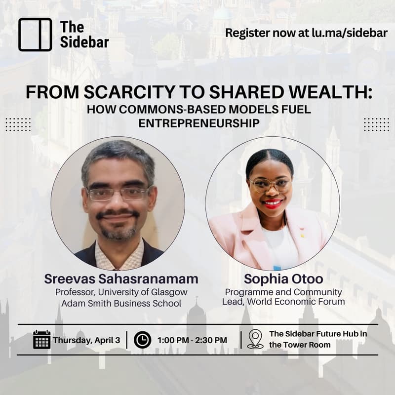 Cover Image for From Scarcity to Shared Wealth: How Commons-Based Models Fuel Entrepreneurship