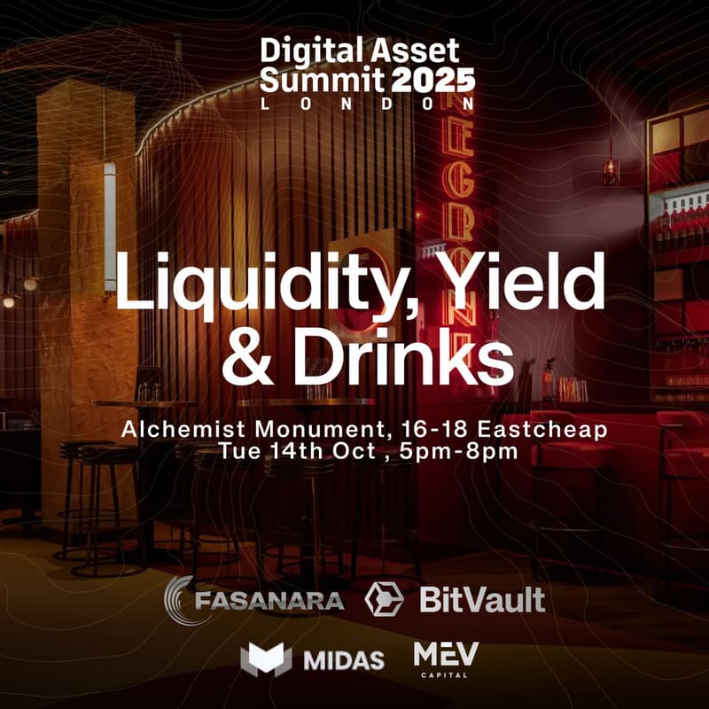 Cover Image for Liquidity, Yield & Drinks @ DAS