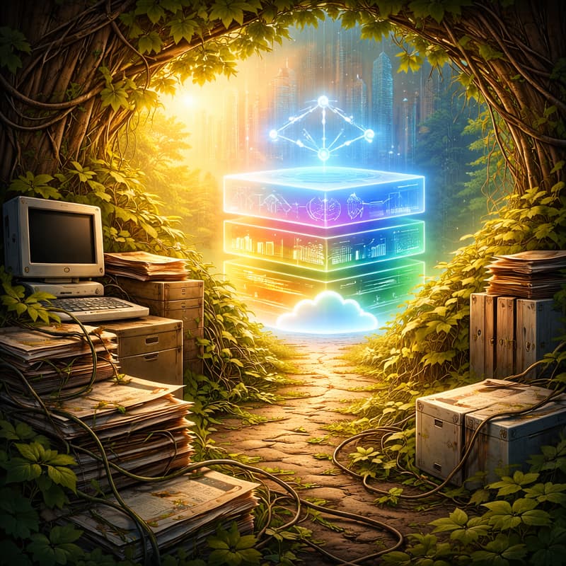 Cover Image for AI for the Systems You Inherited (AI CoLab)