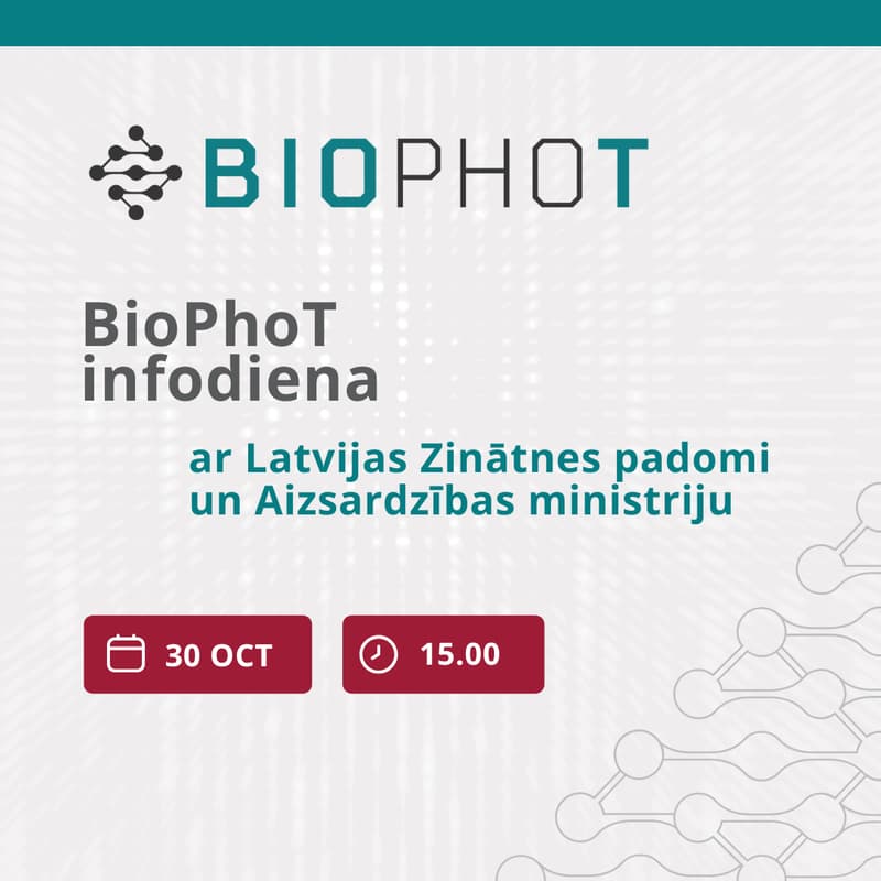Cover Image for BioPhoT 2. uzsaukuma infodiena ar Latvijas Zinātnes padomi un Aizsardzības ministriju