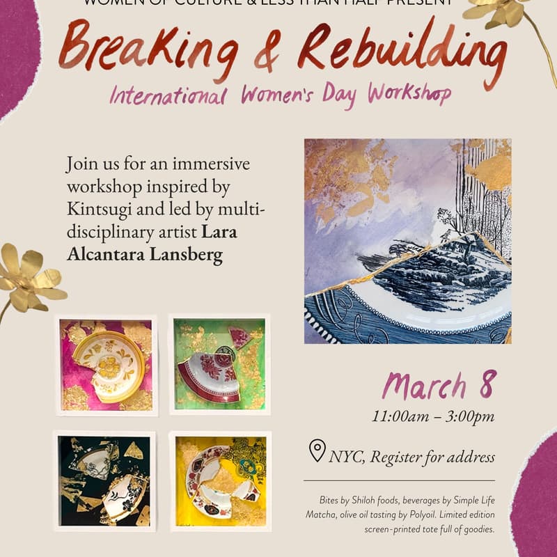 Cover Image for Breaking & Rebuilding: International Women’s Day Workshop