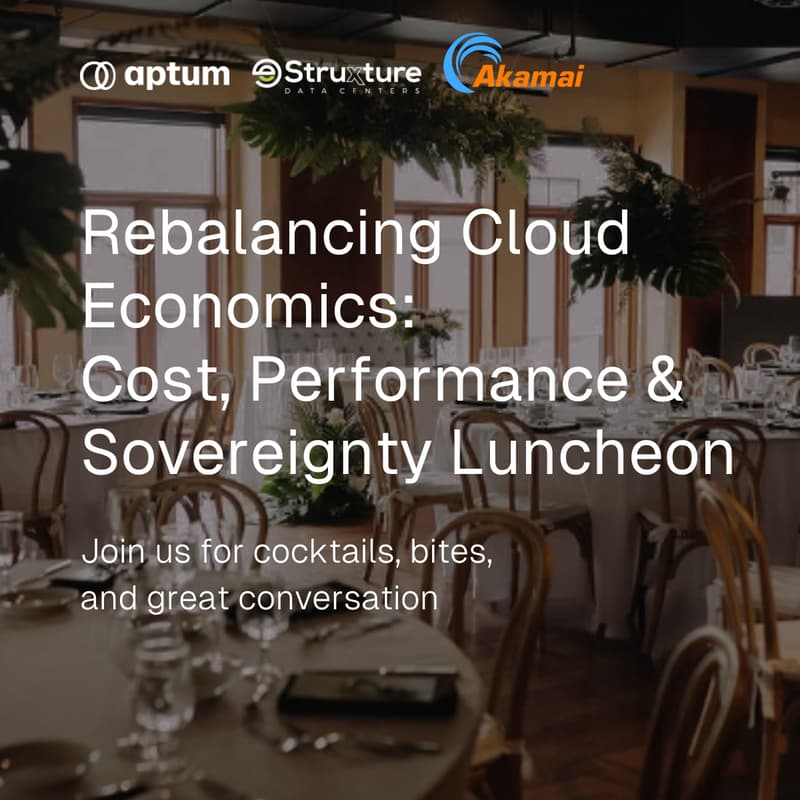 Cover Image for Rebalancing Cloud Economics: Cost, Performance & Sovereignty Luncheon