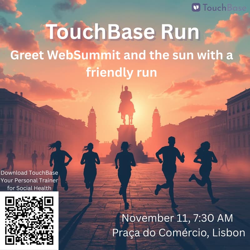 Cover Image for TouchBase Run – WebSummit Week