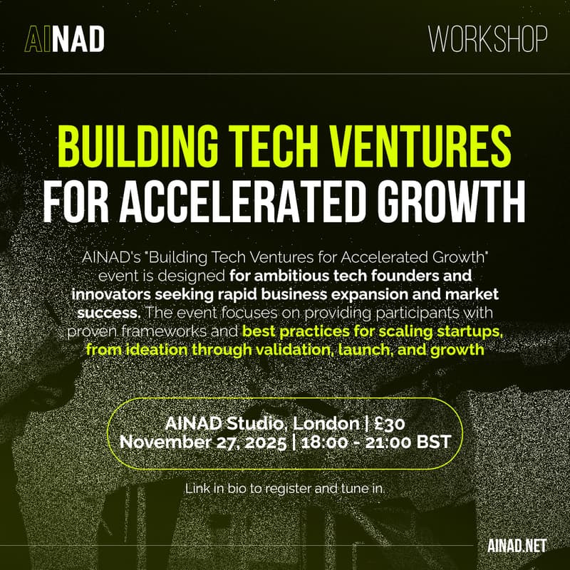 Cover Image for Building Tech Ventures for Accelerated Growth