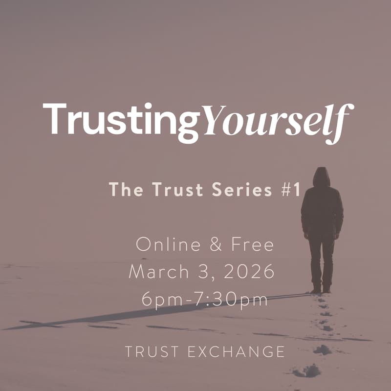 Cover Image for The Trust Series - Trusting yourself