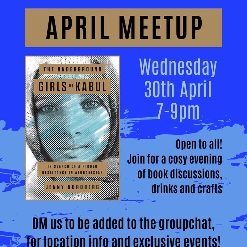 Cover Image for 30 April Meet Up - The Underground Girls of Kabul | DWBC Dublin