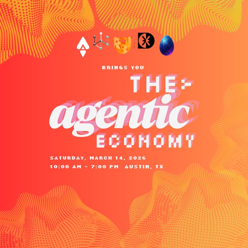 Cover Image for The Agentic Economy Presented by Red Beard Ventures, Denarii Labs, AlphaTON, Cocoon & DecentraNet
