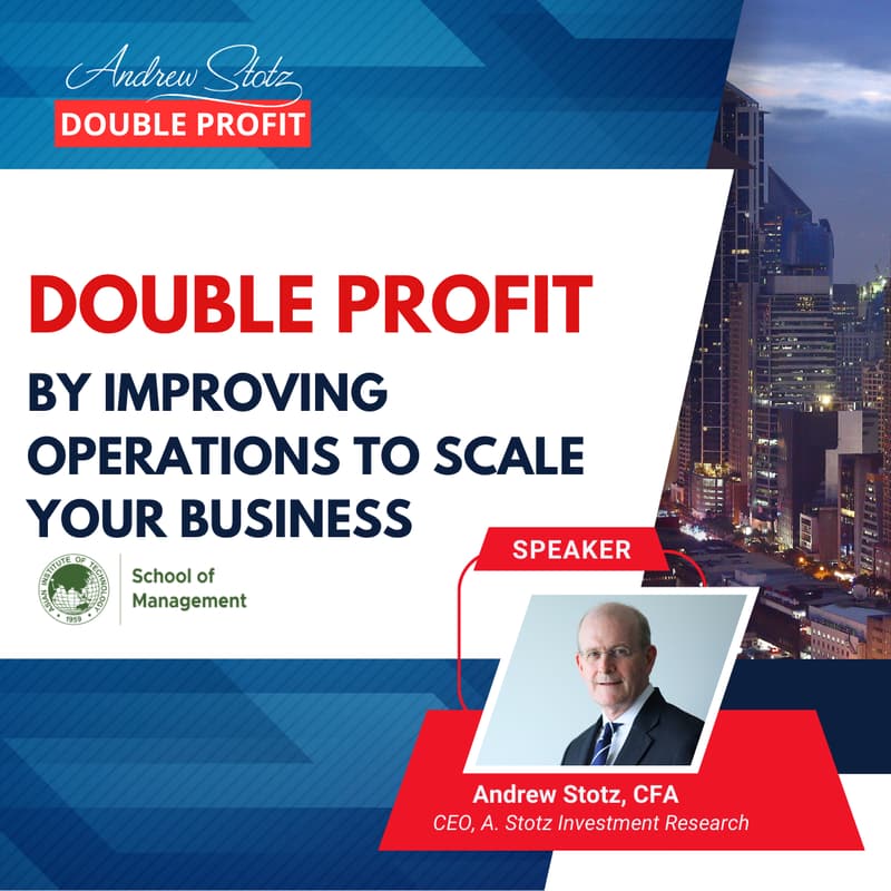 Cover Image for Double Profit by Improving Operations to Scale Your Business