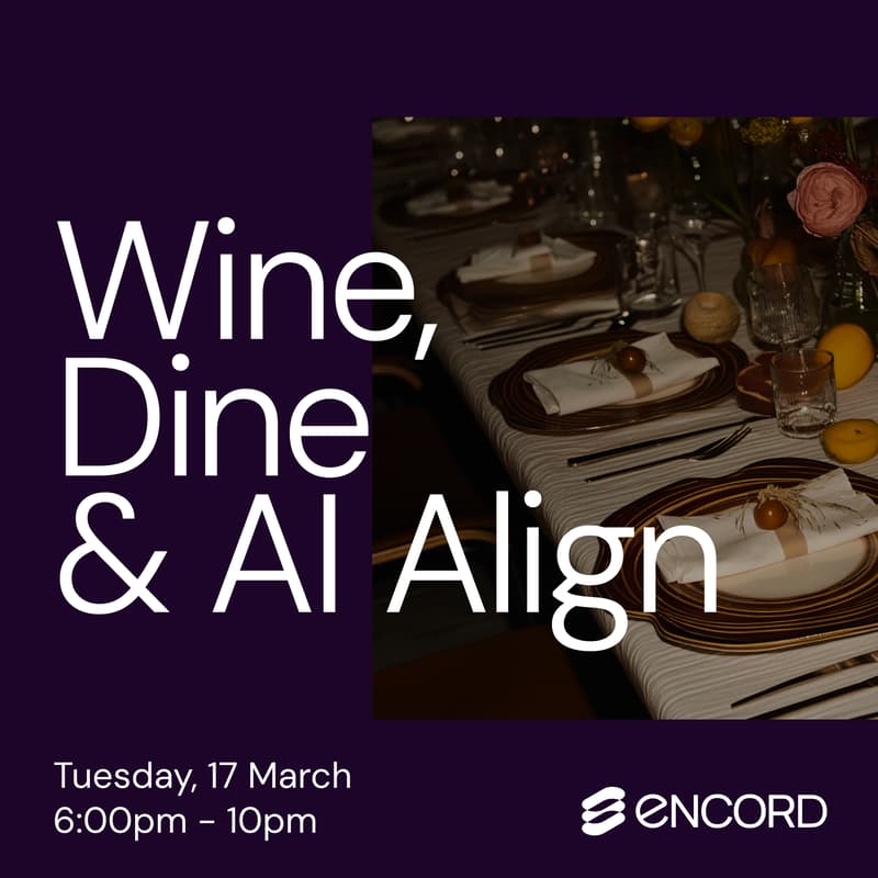 Cover Image for Wine, dine & AI align [GTC]: Encord