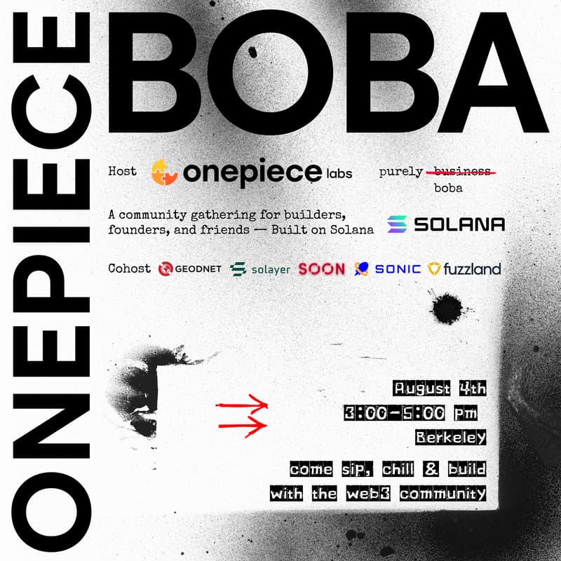 Cover Image for OnePiece Boba @ SBC’25