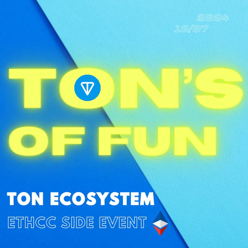 Cover Image for TON's of fun! TON Ecosystem Exclusive Apéro 🥂